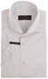 John Miller Small Stripe  Overhemd Licht Grijs