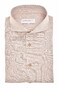 John Miller Solid Color Linnen Cutaway Collar Overhemd Sandy