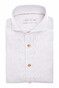 John Miller Solid Color Linnen Cutaway Collar Overhemd Wit