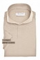 John Miller Solid Color Short Sleeve Cutaway Stretch Polo Licht Bruin