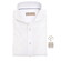 John Miller Solid Color Slim Short Sleeve Cutaway Jersey Overhemd Wit