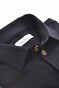 John Miller Stretch Cotton Blend Overshirt Donker Blauw