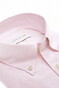 John Miller Striped Slim Casual Organic Cotton Oxford Button-Down Overhemd Roze