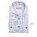 John Miller Tailored Medallion Grid Overhemd Licht Blauw