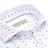 John Miller Tailored Medallion Grid Overhemd Wit