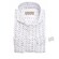 John Miller Tailored Medallion Grid Overhemd Wit