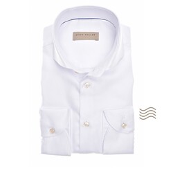 John Miller Tailored Structured Overhemd Wit