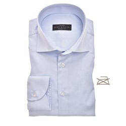 John Miller Tailored Uni Non Iron Overhemd Licht Blauw