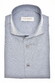 John Miller Uni Color Cotton Non-Iron Wide-Spread Collar Overhemd Midden Blauw