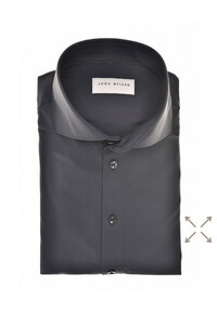 John Miller Uni Color Dynamic Stretch Overhemd Navy