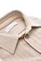 John Miller Wool Blend Striped Overshirt Light Brown