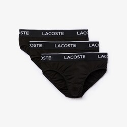 Lacoste 3Pack Casual Briefs Ondermode Zwart