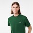Lacoste Crew Neck Classic Fit Cotton Jersey Croc Emblem T-Shirt Green