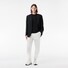 Lacoste Crew Neck Classic Fit Cotton Jersey Croc Emblem T-Shirt Zwart