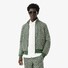 Lacoste Paris Jacquard Fantasy Pattern Cardigan Green-Sinople