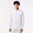 Lacoste Paris Stretch Cotton Piqué Hidden Button Placket Long Sleeve Polo Wit