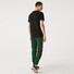 Lacoste Premium Fine Pima Cotton Jersey Crew Neck Croc Emblem T-Shirt Black