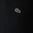 Lacoste Premium Fine Pima Cotton Jersey Crew Neck Croc Emblem T-Shirt Black