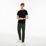Lacoste Premium Fine Pima Cotton Jersey Crew Neck Croc Emblem T-Shirt Black