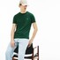 Lacoste Premium Fine Pima Cotton Jersey Crew Neck Croc Emblem T-Shirt Green