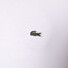Lacoste Premium Fine Pima Cotton Jersey Crew Neck Croc Emblem T-Shirt White