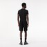 Lacoste Short Jogger Fleece Uni Color Drawstring Waistband Joggingbroek Zwart