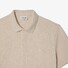 Lacoste Smart Paris Stretch Cotton Piqué Hidden Button Placket Polo Moon Chine