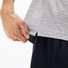 Lacoste Smart Paris Stretch Cotton Piqué Hidden Button Placket Polo Silver Chine