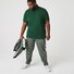 Lacoste Smart Paris Stretch Cotton Piqué Hidden Button Placket Poloshirt Green