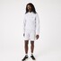 Lacoste Sweatshirt Crew Neck Uni Color Brushed Organic Cotton Fleece Trui Silver Chine
