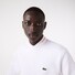 Lacoste Sweatshirt Crew Neck Uni Color Brushed Organic Cotton Fleece Trui Wit