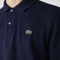 Lacoste Uni Color Long Sleeve Classic Cotton Piqué Polo Navy