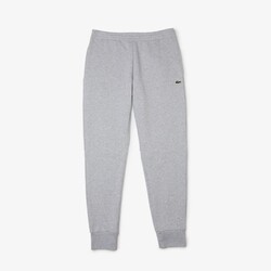 Lacoste Uni Color Sweatpants Organic Brushed Cotton Fleece Joggingbroek Silver Chine