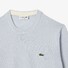 Lacoste Uni Cotton Crew Neck Chest Logo Embroidery Trui Phoenix Blue