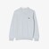 Lacoste Uni Cotton Crew Neck Chest Logo Embroidery Trui Phoenix Blue