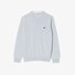 Lacoste Uni Cotton Crew Neck Chest Logo Embroidery Trui Phoenix Blue
