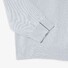 Lacoste Uni Cotton Crew Neck Chest Logo Embroidery Trui Phoenix Blue