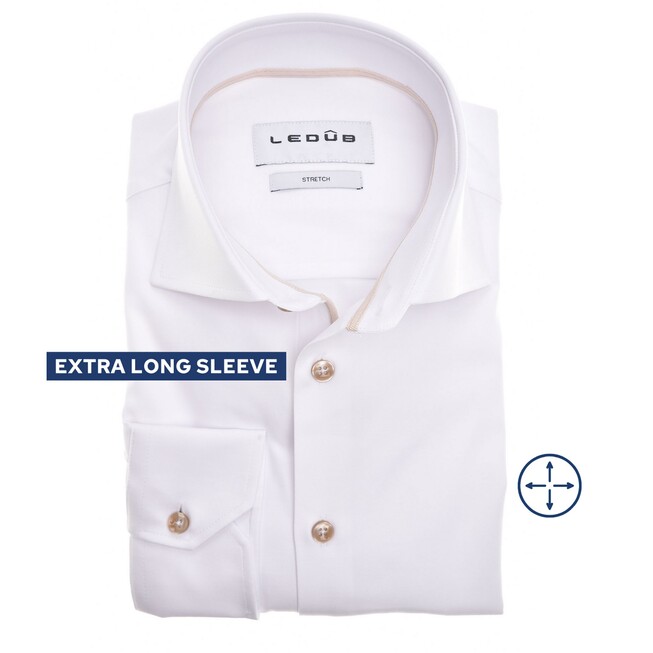 Ledûb 4-Way Stretch Shirt White