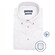 Ledûb Allover Fine Dot Star Pattern Short Sleeve Overhemd Wit-Beige