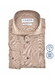 Ledûb Allover Multi Check Fine Cotton Flanel Overhemd Midden Bruin