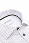 Ledûb Allover Multi Dots Pattern Comfort Fabric Shirt White-Blue