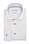 Ledûb Allover Multi Dots Pattern Comfort Fabric Shirt White