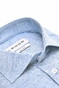 Ledûb Allover Pattern Easy-Iron Cotton Overhemd Midden Blauw