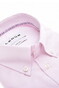 Ledûb Button Down Texture Weave Cotton Easy-Iron Overhemd Licht Roze