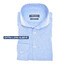 Ledûb Casual Linen Blend Overhemd Licht Blauw