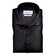 Ledûb Cotton Comfort Blend Uni Color Short Sleeve Overhemd Zwart