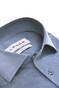 Ledûb Cotton Jersey Extra Long Sleeve Overhemd Midden Blauw