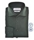 Ledûb Cotton Jersey Stretch Solid Color Overhemd Donker Groen