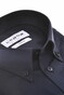 Ledûb Cotton Jersey Stretch Uni Color Button-Down Overhemd Blauw
