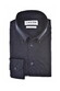 Ledûb Cotton Jersey Stretch Uni Color Button-Down Overhemd Blauw